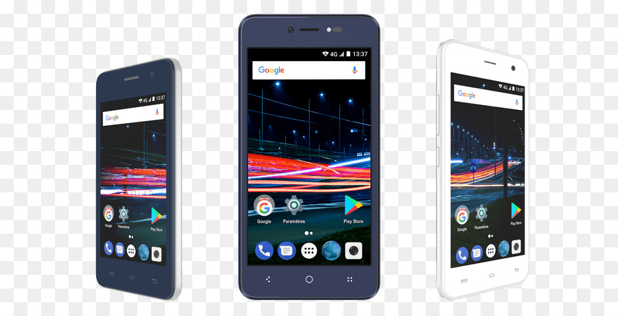 Feature-Phones, Smartphones und Mobiltelefone Telefon-4G - blau einfache