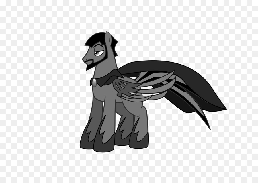 Pony Pferd Cartoon-Hals-Charakter - Pferd