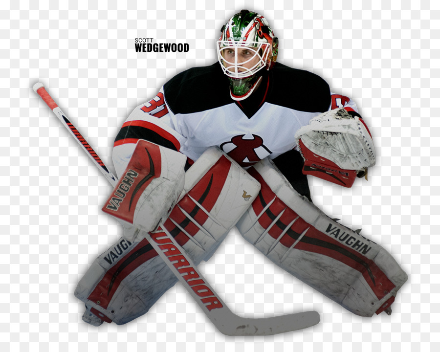 Goaltender Maske, New Jersey Devils, Albany Devils, Binghamton Devils - Infografik
