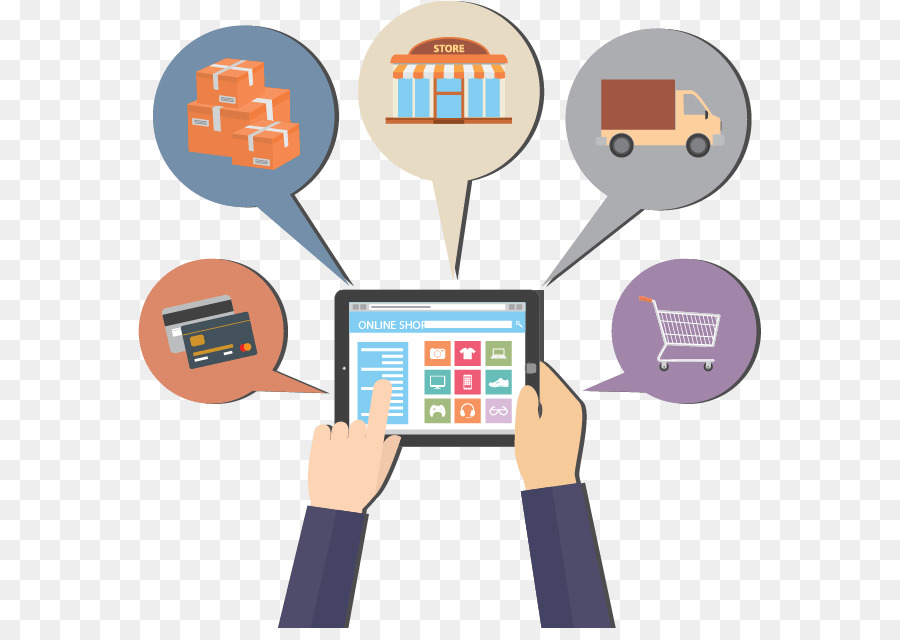 Sviluppo Web E-commerce Business Icone del Computer - attività commerciale