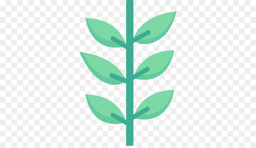 Blatt Grüne Pflanze, Stamm Schriftart - Blatt