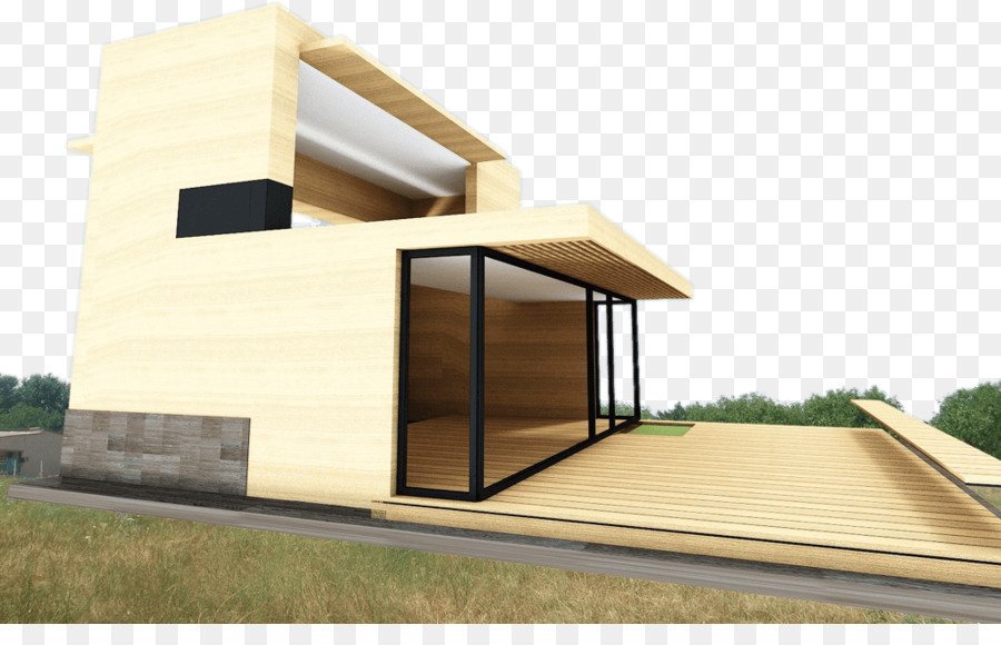 Haus-Dach-Architektonischen-engineering-Architektur-Fassade - Smart House