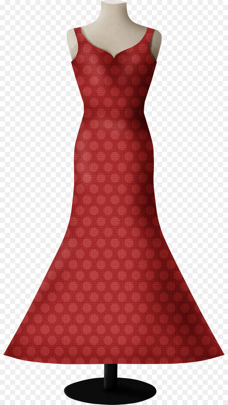 Polka dot Cocktail-Kleid Cocktail-Kleid Kleid - Kleid
