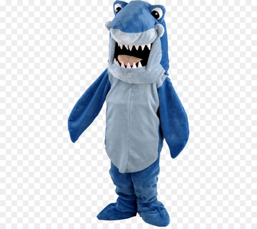 Hai-Kostüm-Maskottchen-Dress-up-Plüschtiere & Kuscheltiere - Hai
