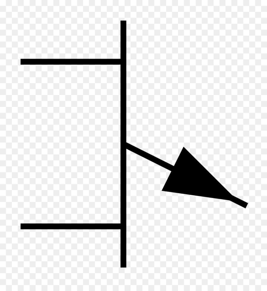 Transistor Darlington NPN Simbolo di Clip art - transistor simbolo