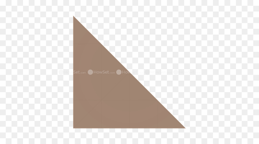 Triangle Origami Papier Schildkröte - Dreieck