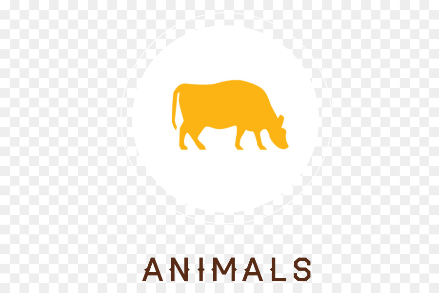 Rinder-Logo Tierwelt Marke Schriftart - Raum, Umwelt