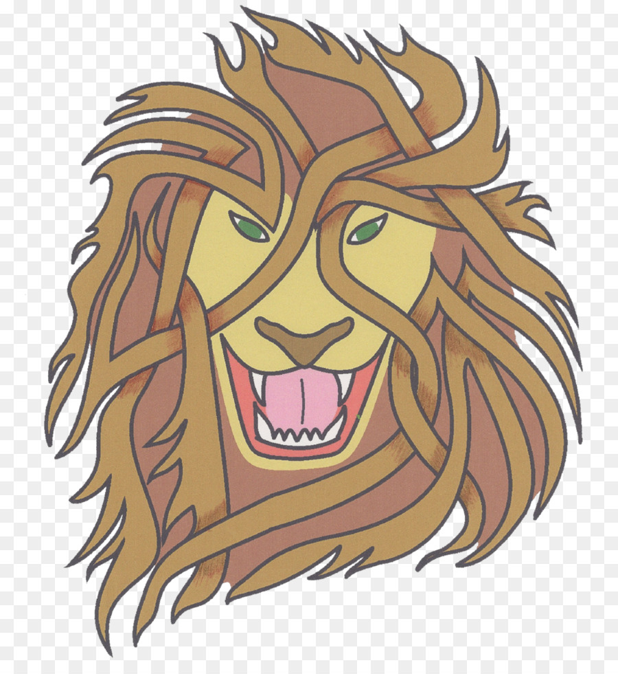 Con sư tử Lớn mèo Clip nghệ thuật - sư tử