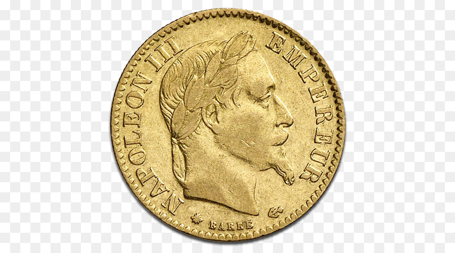 Monete Oro E Medaglia Di Bronzo Rame - Moneta