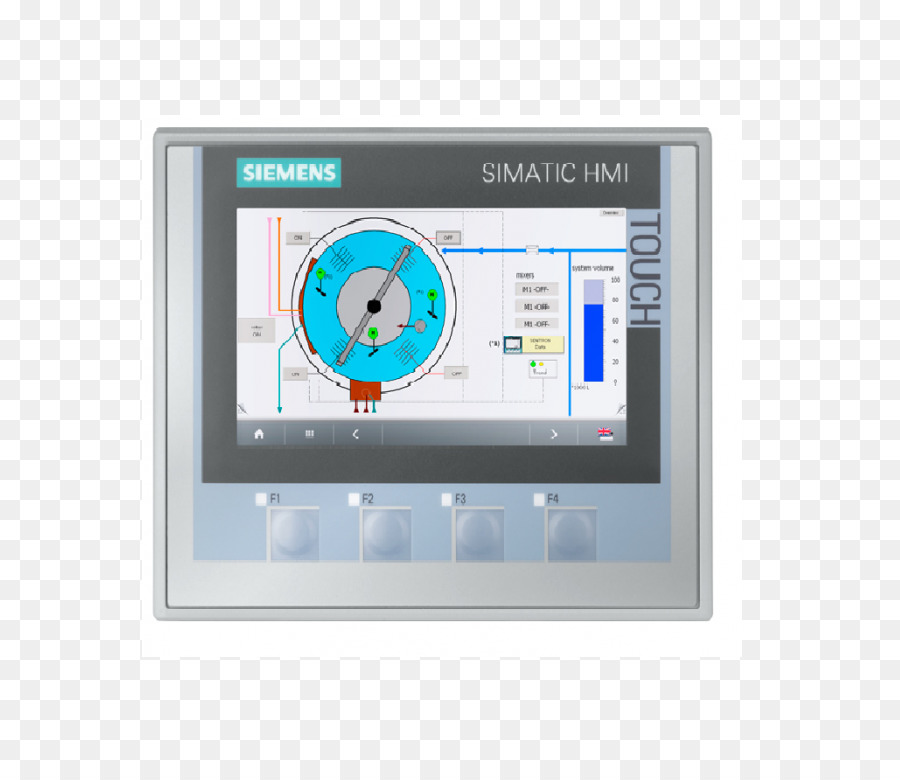 Display-Gerät SIMATIC Siemens Benutzeroberfläche Touchscreen - Hmi