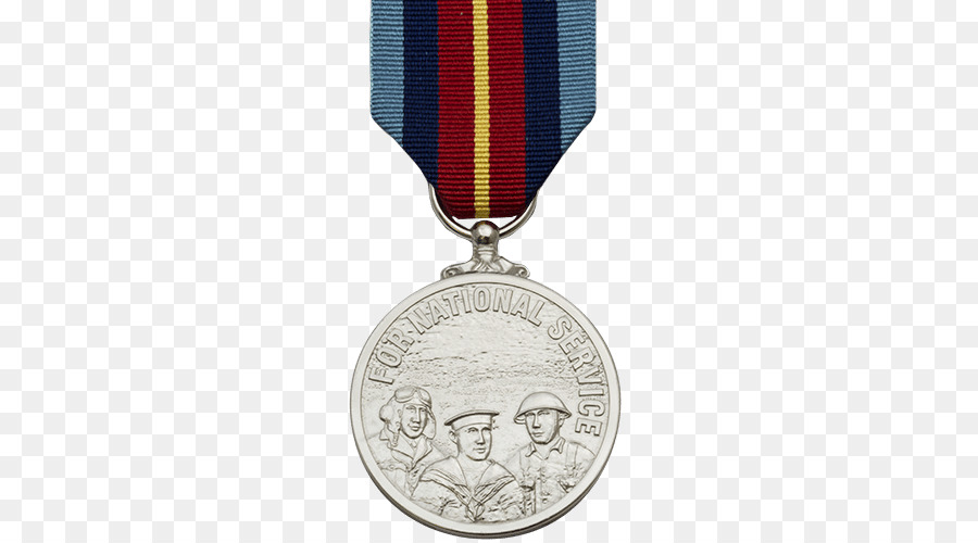 Medaglia d'oro per la Difesa Nazionale Servizio Medaglia Commemorativa medaglia d'Argento Medaglia - medaglia