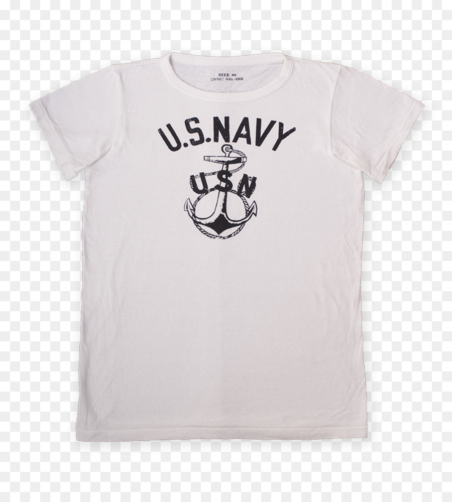 T-shirt Manica girocollo in Cotone - acquerello di ancoraggio