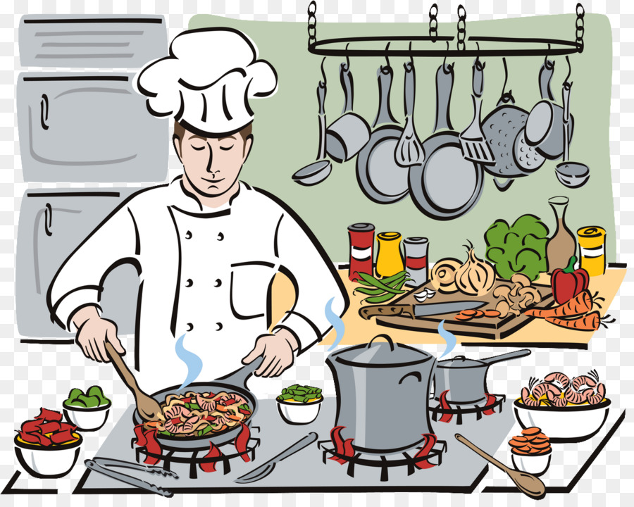 Chef, Food, Cooking, Restaurant, Drawing, Chefs Uniform, Hotel, Cartoon png  | Klipartz