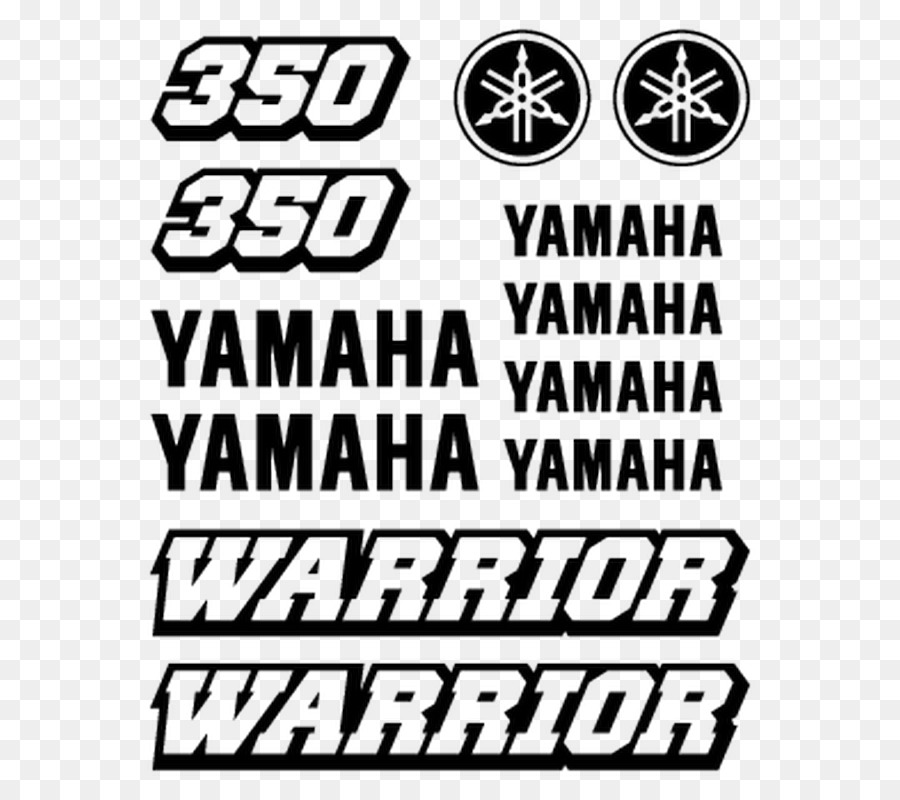 Yamaha Raptor 700R Yamaha Motor Company Logo del marchio Adesivo - yamaha quad