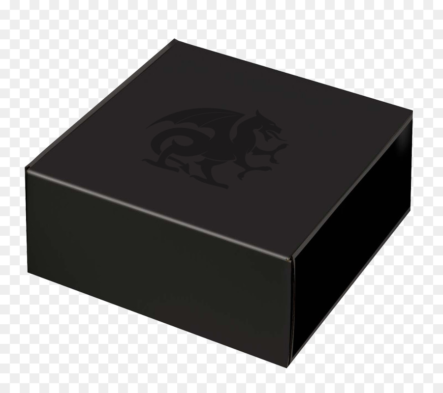 Schwarzer Couchtisch Weiß Quadrat - Geschenk box schwarz