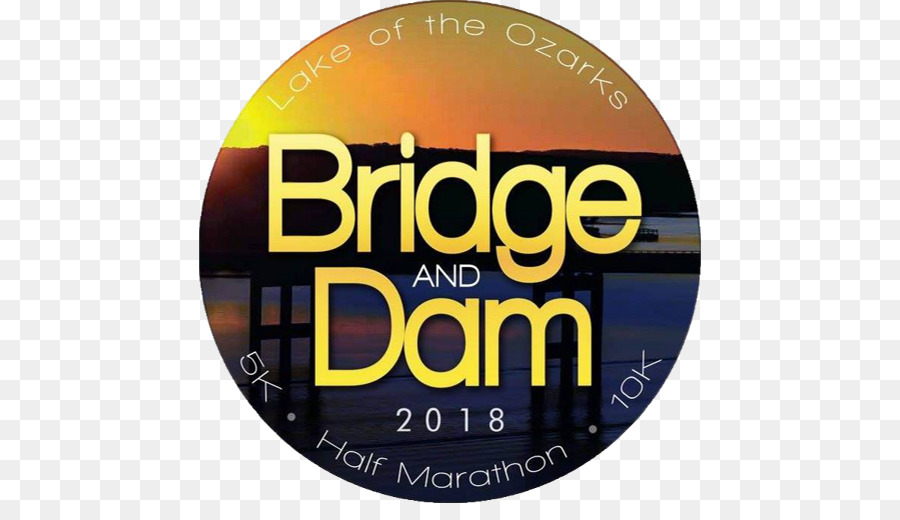 Lake of the Ozarks Bagnell Damm Brücke und Dam Half Marathon, 5K run - Marathon Flyer