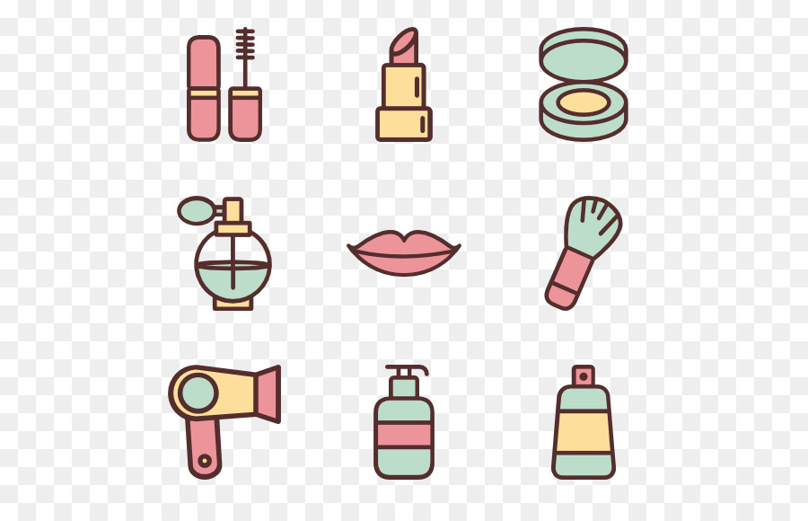 Kosmetik Computer-Icons Pinsel Beauty Clip-art - weibliche Vektor
