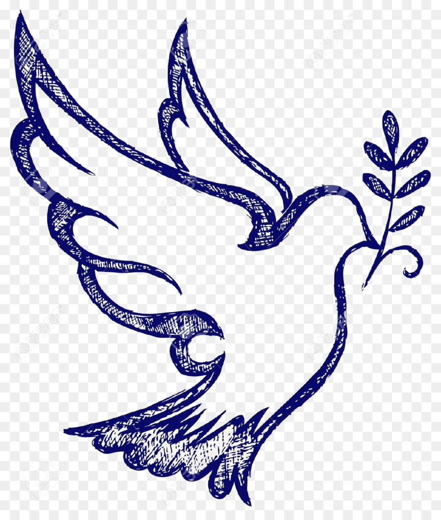 Tauben als Symbole Heiligen Geist - Heiligen Geist
