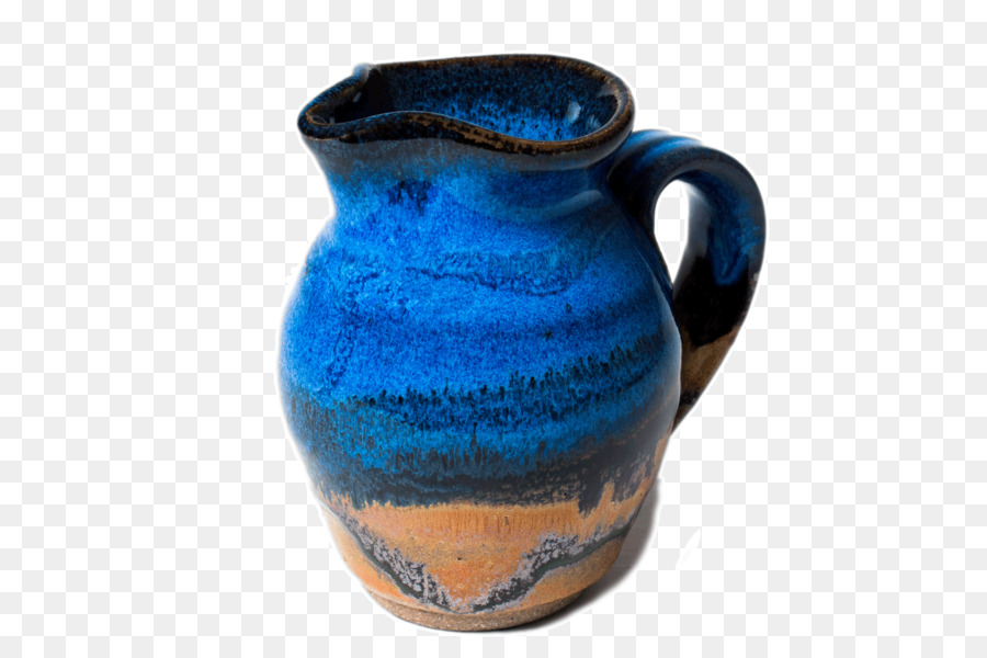 Brocca in Ceramica Vaso in Ceramica blu Cobalto - vaso