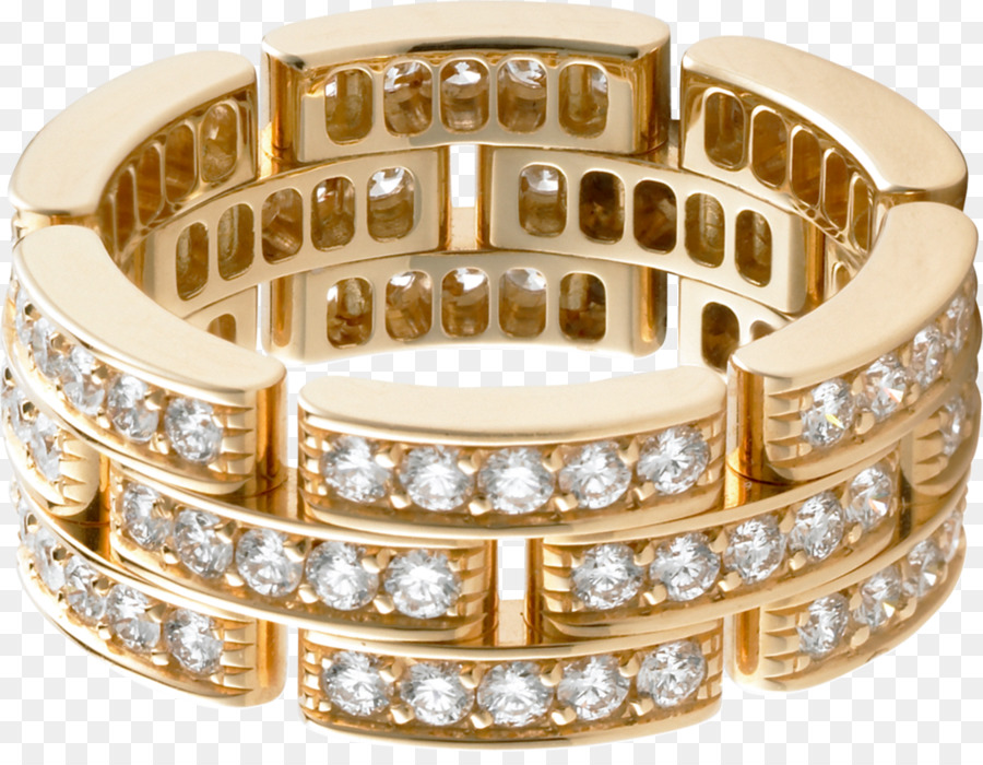Anello Di Diamanti In Oro Brillante Carati - anello