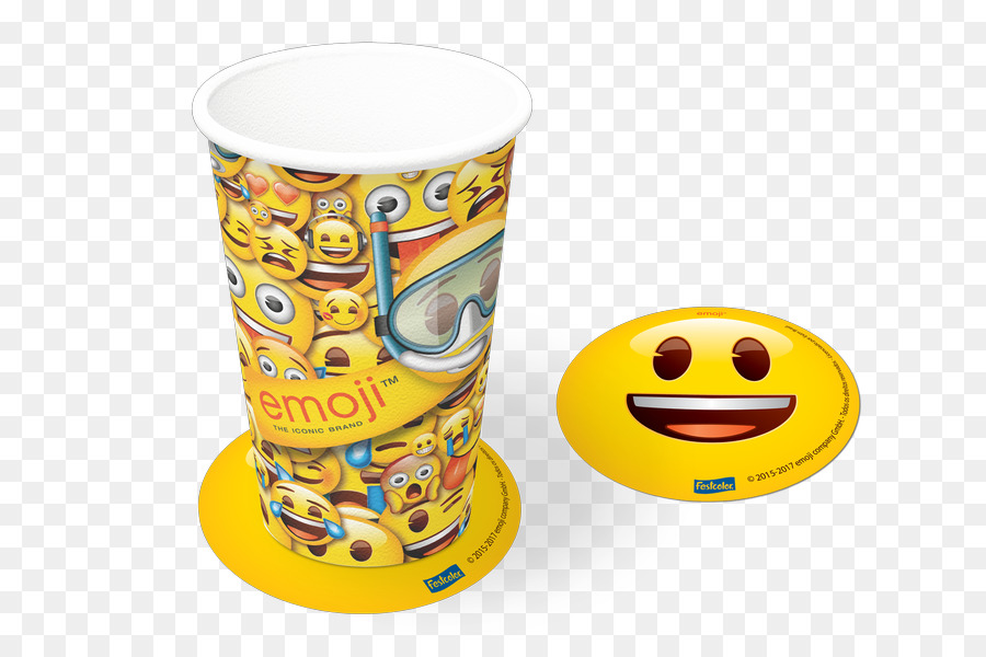 Papier Untersetzer Tasse Klebstoff Emoji - Cup