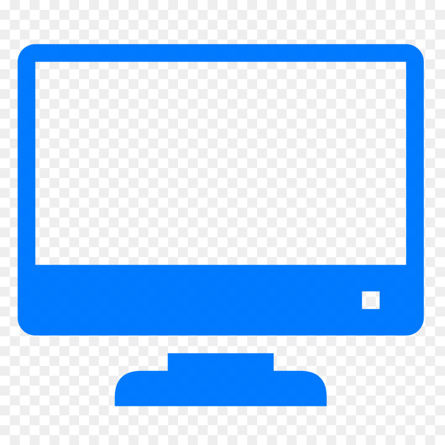Computer portatile Monitor Icone di Computer Elettronica, visual display - computer portatile