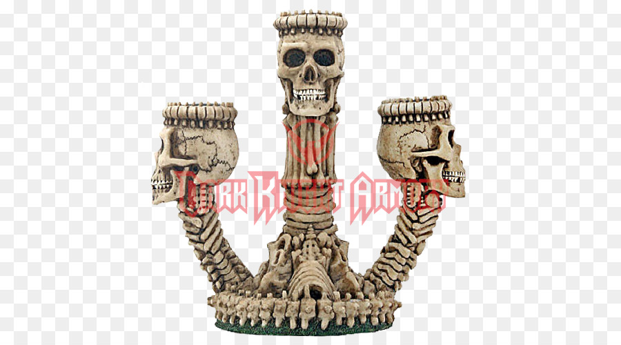 Menschliches Skelett Votiv-Kerze TOTENKOPF - Skelett