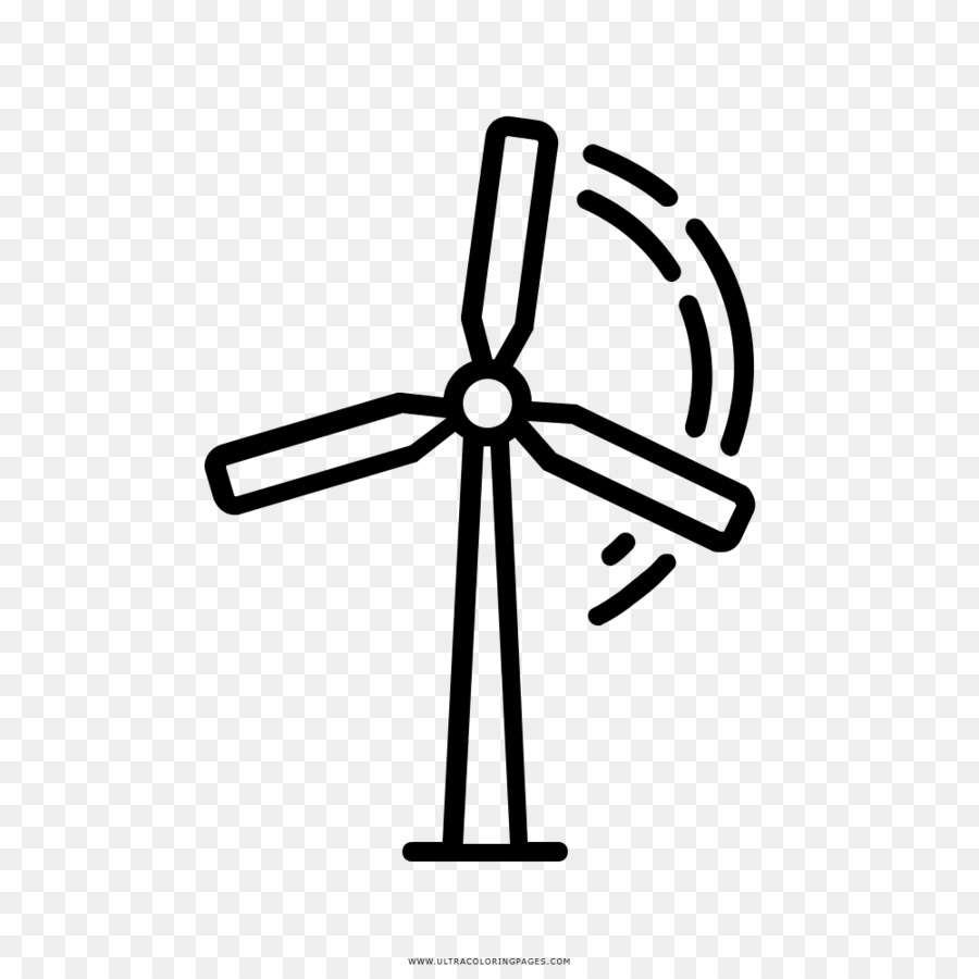 Wind power Turbina eólica Turbine Zeichnung Erdgas - Energie