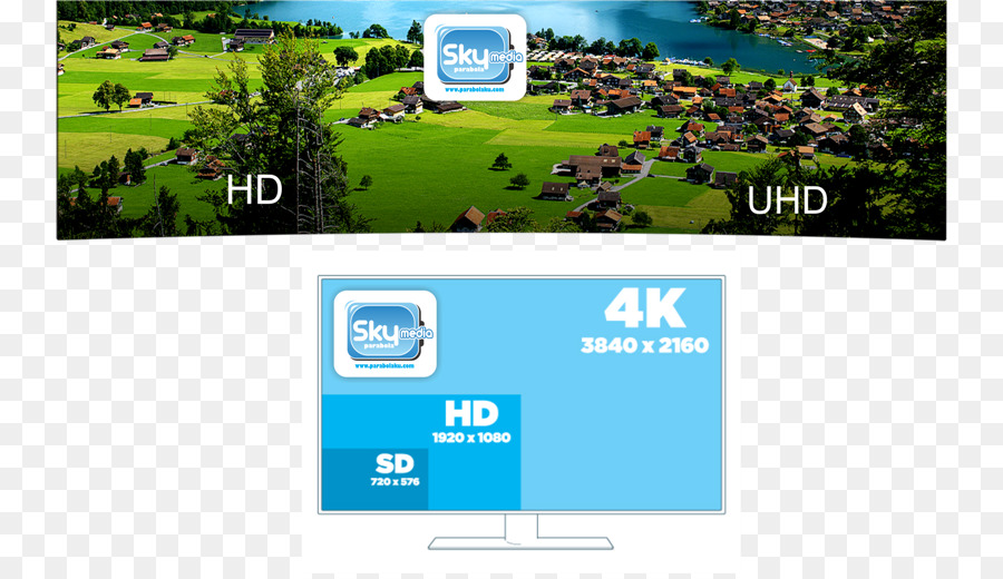 Skymedia Parabolaku Samsung MU9005 Auflösung von 4K Ultra high definition Fernsehen - Samsung