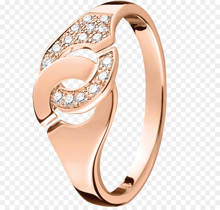 Schmuck Ring Diamant Gold Handschellen - Schmuck