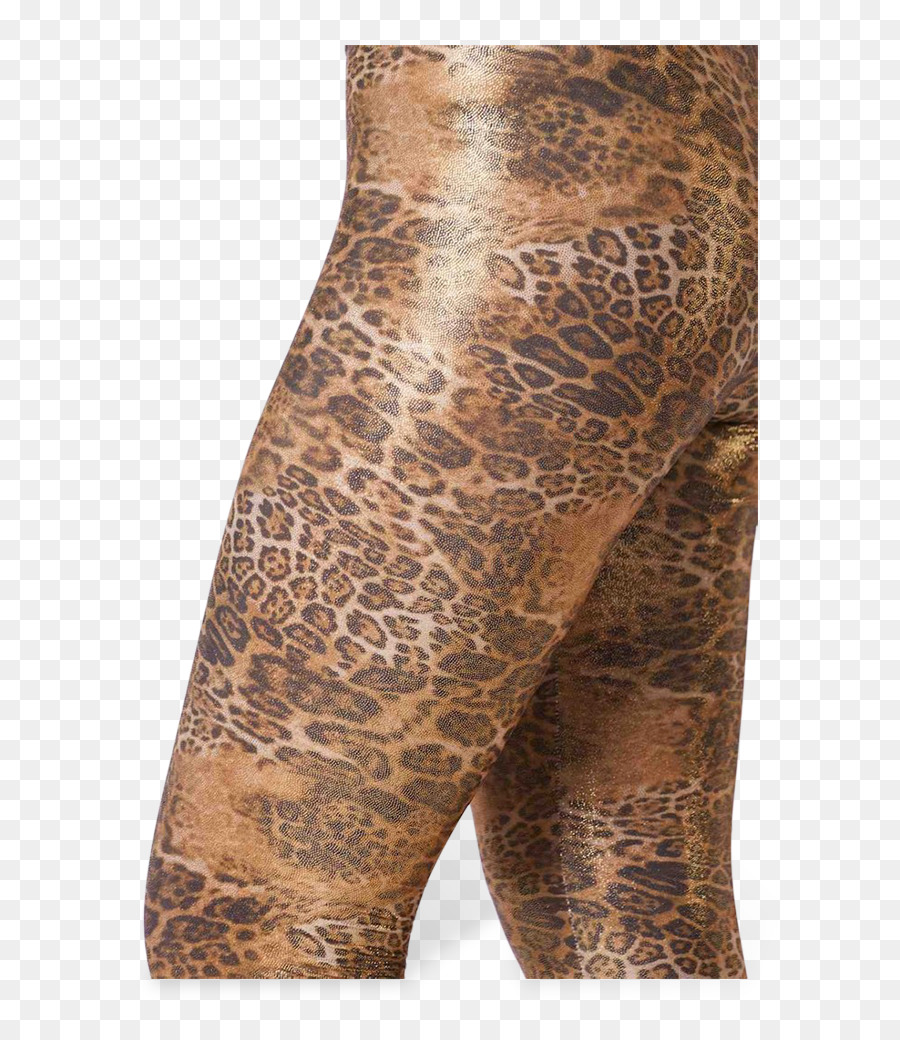T-shirt Leggings Sorelle Punto di Leopard Donna - Maglietta