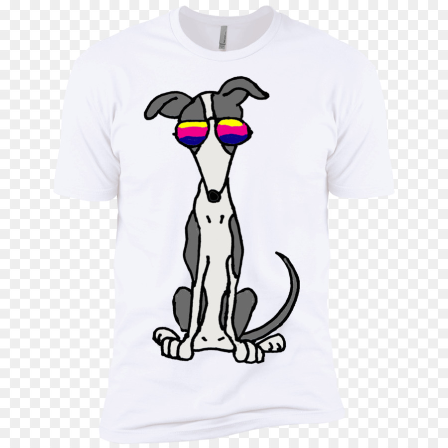 Ý chó Săn chó Săn Đường T-shirt Chó pháp - con chó vui vẻ