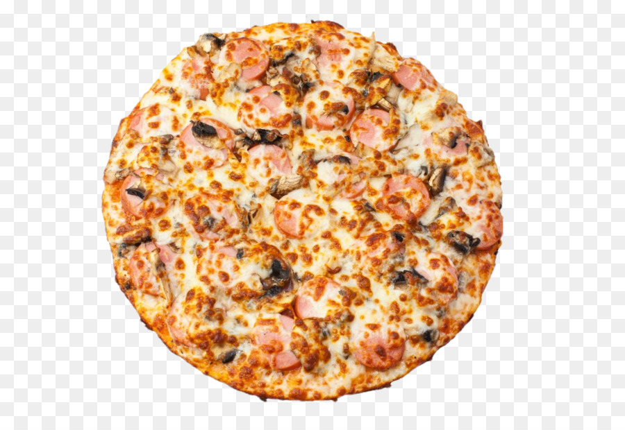 Sizilianischer Pizza Speck Ham California-ähnliche Pizza - Pizza