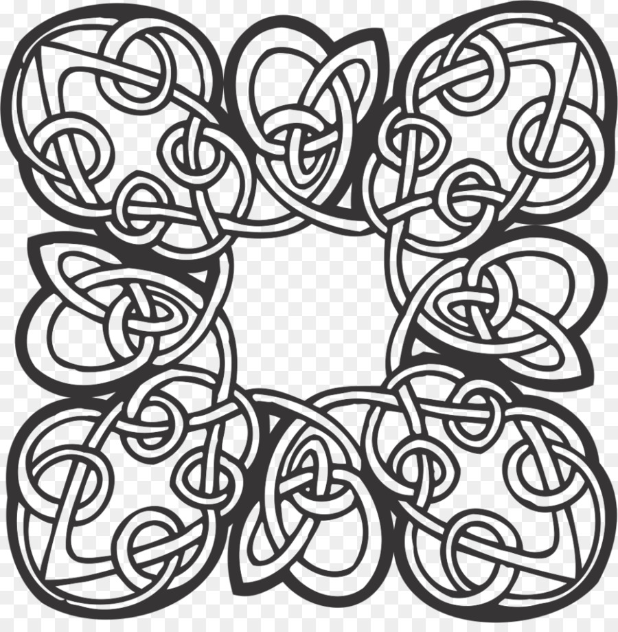 Nodo celtico dell'arte Celtica Celti Linea arte - Giorno dei Santi Innocenti
