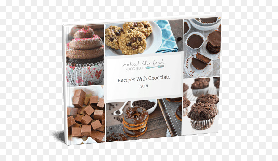 Cupcake-Schoko-brownie-Kekse, Muffins, Fudge - Abdeckung Rezepte