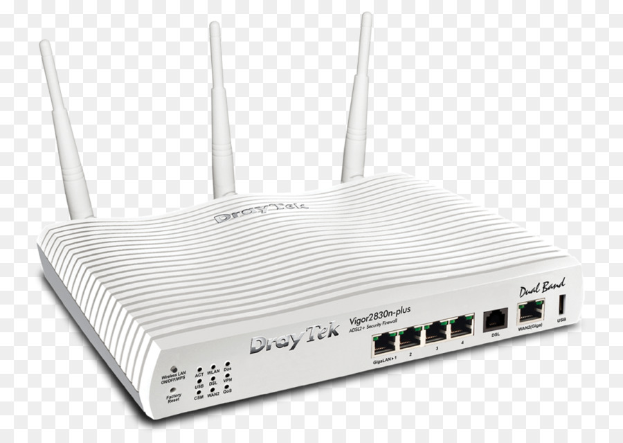 DrayTek router Wireless DSL modem Wide area network - vigore
