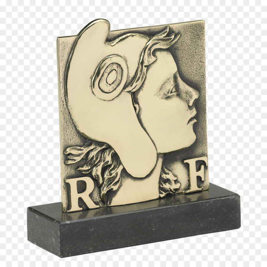 Huy chương đồng de Mohon Điêu khắc thành tích công Dân - Marianne
