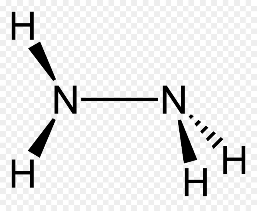 Hydrazin-Hydrat Chemie Diimide Molekulare geometrie - 2d