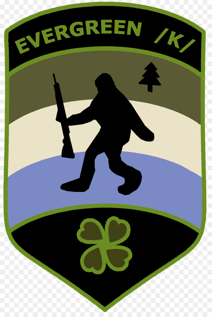 Logo Marchio Verde IMI Desert Eagle Font - confuso immagine stock