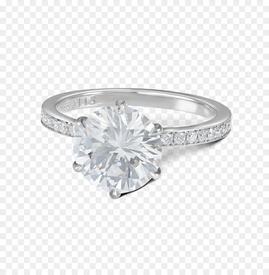 Steven Kirsch Inc Engagement ring Solitaire Diamant - Platin ring