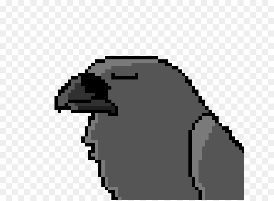 Raven Pixel-Kunst-Sprite - Raven