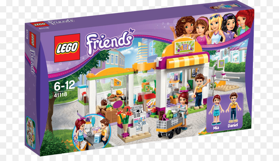LEGO 41118 Amici Heartlake Supermercato LEGO Friends Shopping Lego minifigure - amici lego