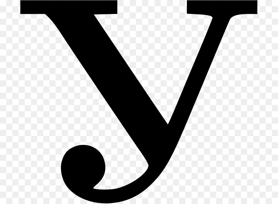 Chữ Cyrillic Thư U Clip nghệ thuật - chữ y