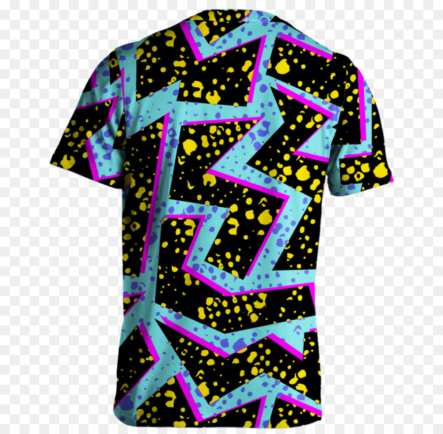 1980er-Jahre T-shirt Royalty-free Pattern - T Shirt