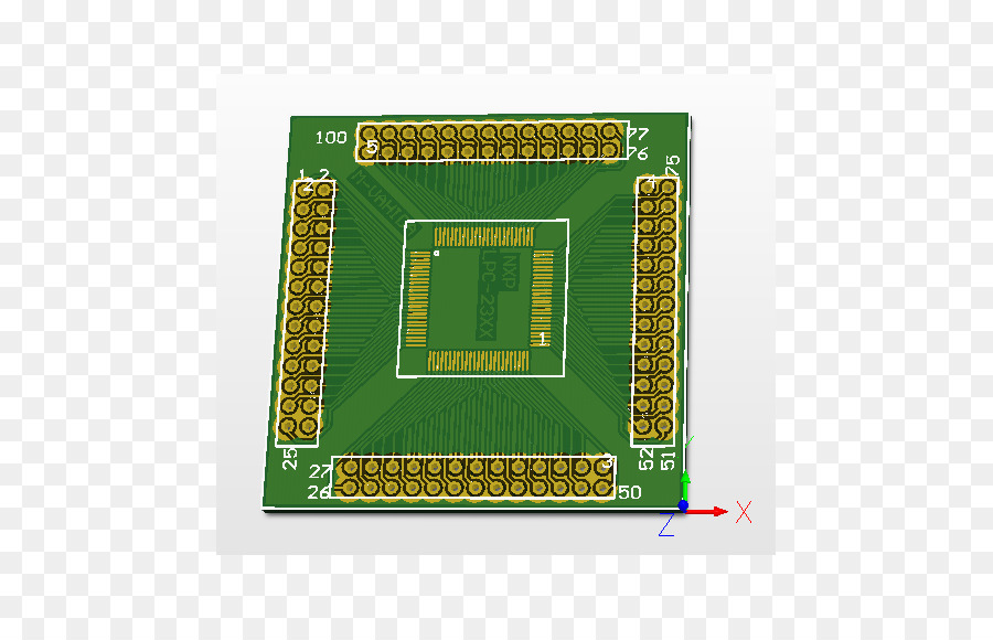 Elettronica Programmatore Hardware del Microcontrollore unità di elaborazione Centrale del componente Elettronico - Il cuscinetto di PIN