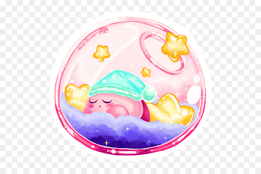 Charakter Spielzeug Kleinkind - rosa Wolken gemalt