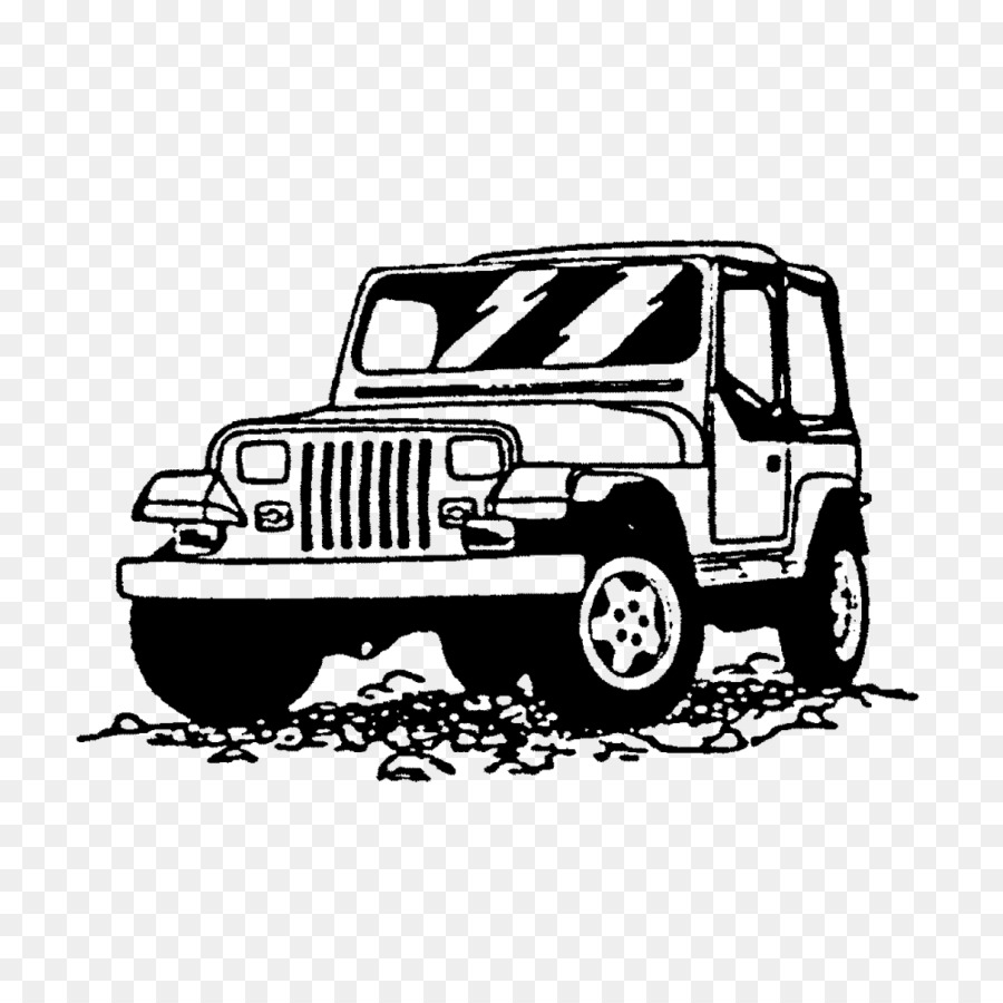 Jeep Wrangler Auto timbro di Gomma del giunto sferico - camionetta