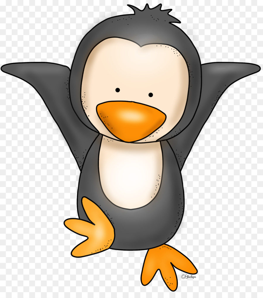 Pinguino imperatore pinguino Insegnante di arte della Clip - Pinguino