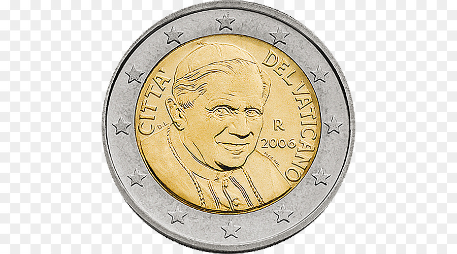 Vatikan 2 euro Münze, Vatikan euro Münzen - Münze