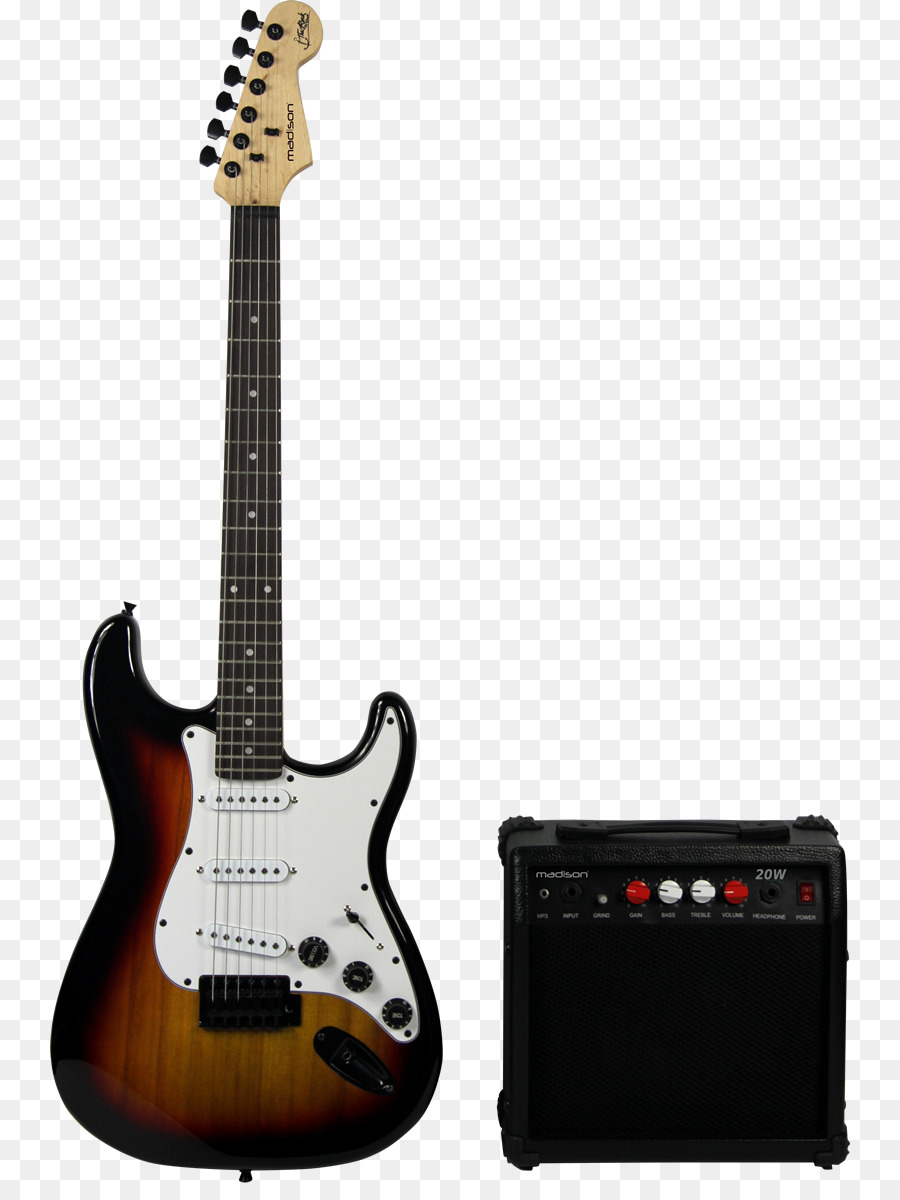 Gitarrenverstärker Fender Stratocaster Fender Musical Instruments Corporation Squier Fender American Deluxe-Serie - E Gitarre